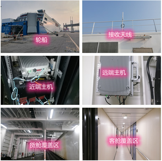  措美海上游轮轮船渔船覆盖案例